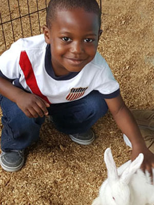 Boy w Bunny
